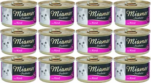 Miamor Pastete wołowina 12x85g puszka - Mokra karma dla kotów - miniaturka - grafika 1
