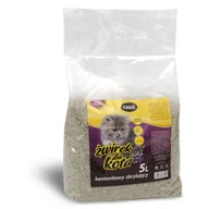 Żwirek dla kotów - Żwirek bentonitowy zbrylający zapach lawendowy 5 l CASTI - miniaturka - grafika 1