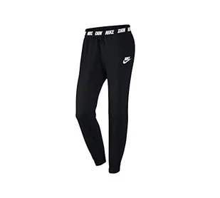 Nike Damskie spodnie do biegania Advance czarny czarny XL - Spodnie damskie - miniaturka - grafika 1