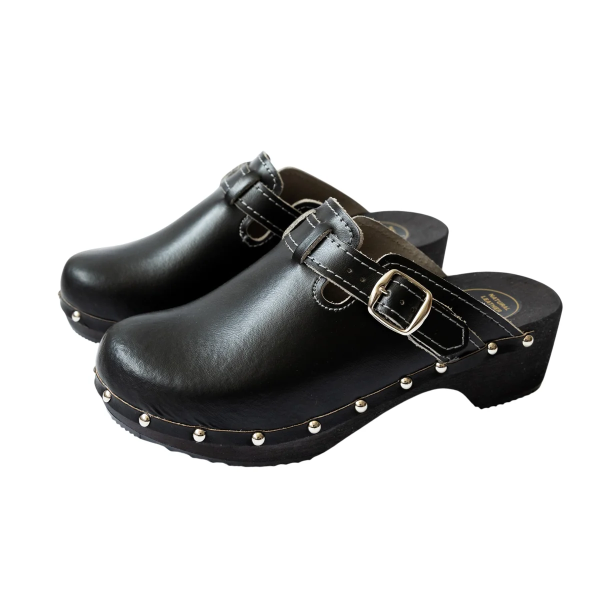 Drewniaki Lignaro Czarne - 36, 36