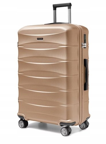 Walizka duża Puccini Cairo - złoty