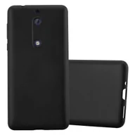 Etui i futerały do telefonów - Pokrowiec Do Nokia 5 2017 w METALLIC CZARNY Etui TPU Silikon Obudowa Ochronny Case Cover Cadorabo - miniaturka - grafika 1