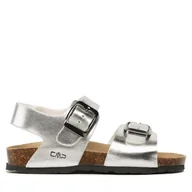 Buty dla dziewczynek - Sandały CMP Kids Keidha 3q91094 Srebrny - miniaturka - grafika 1