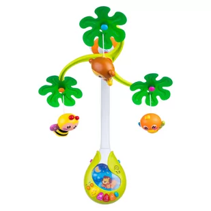 Dumel Discovery Karuzela/lampka 3w1 Zoo - Karuzele dla niemowląt - miniaturka - grafika 2