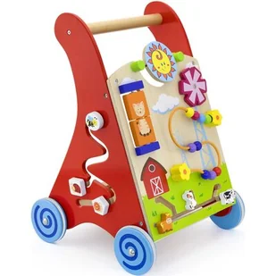 Viga VIGA 50950 EDUKACYJNY CHODZIK DLA DZIECI "RED" 0832 - Pchacze - miniaturka - grafika 1