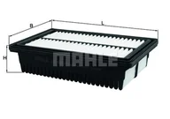 Filtry powietrza - Filtr powietrza Mahle LX 4238 - miniaturka - grafika 1