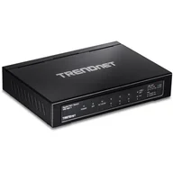 Pozostałe akcesoria sieciowe - Trendnet TPE-TG611 łącza sieciowe Gigabit Ethernet (10/100/1000) Obsługa PoE Czarny - miniaturka - grafika 1