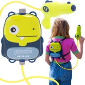 Zabawki i gry sportowe - Pistolet na wodę broń wodna zbiornik plecak dinozaur 1000ml - miniaturka - grafika 1