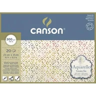 Podobrazia, bloki, papiery - Blok Do Akwareli 23X31 300G 20K Canson Cold Pressed Aquarelle - miniaturka - grafika 1