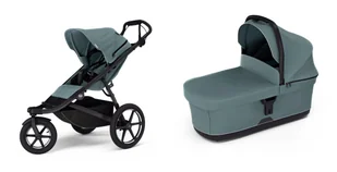 Wózek sportowy Thule Urban Glide 3 Mid blue + Bassinet Mid blue - Wózki dziecięce - miniaturka - grafika 1