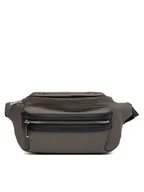 Nerki - Calvin Klein Saszetka nerka Contrast Belt Bag LV04D3073G Szary - miniaturka - grafika 1