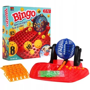 Gra Bingo amerykański totolotek loteria kulki - Gry planszowe - miniaturka - grafika 1