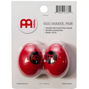 Shaker Jajko Para  MEINL ES2-R Czerwone - Akcesoria do perkusji - miniaturka - grafika 1