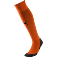 Piłka nożna - Getry piłkarskie Puma Liga Core Socks 703441 (kolor Pomarańczowy, rozmiar 43-46) - miniaturka - grafika 1
