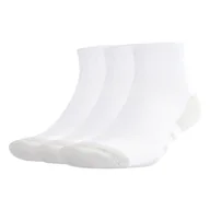 Skarpetki męskie - Skarpety za kostkę ADIDAS ESS CC QRT 3P JD9568 – Biały - miniaturka - grafika 1