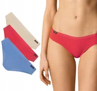 Majtki damskie - FIGI DAMSKIE 3-PAK bikini ATLANTIC 3LP-176 - L - miniaturka - grafika 1