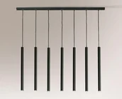 Lampy sufitowe - Shilo lampa wisząca Yabu 7xMR11 czarna 5529 - miniaturka - grafika 1