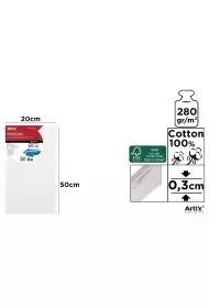 Tablica malarska 20x50x0,3cm 280G/m2 - Zabawki kreatywne Tablica malarska 20x50x0,3cm 280G/m2 - Zabawki kreatywne - miniaturka - grafika 1