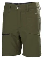 Spodenki damskie - Helly Hansen Szorty funkcyjne w kolorze khaki - miniaturka - grafika 1