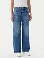 Spodnie damskie - Tommy Jeans Jeansy Mia DW0DW20062 Granatowy Relaxed Fit - miniaturka - grafika 1