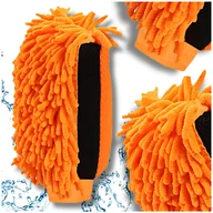 Akcesoria do mycia samochodu - Myjka do samochodu rękawica z mikrofibry do mycia auta felg dwustronna - miniaturka - grafika 1