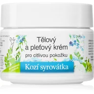 Kremy do twarzy - Bione Cosmetics Kozí Syrovátka odżywczy krem do twarzy i ciała do skóry wrażliwej 260 ml - miniaturka - grafika 1