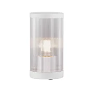 Lampy ogrodowe - Lampa stołowa Coupar zewnętrzna, biała - miniaturka - grafika 1