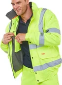 Odzież robocza - BEESWIFT Kurtka ostrzegawcza Bomber, rozm. M, żółta - miniaturka - grafika 1
