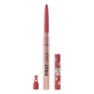 Konturówki do ust - Makeup Revolution Pout Liner Konturówka do Ust Burnt Cherry Red - miniaturka - grafika 1