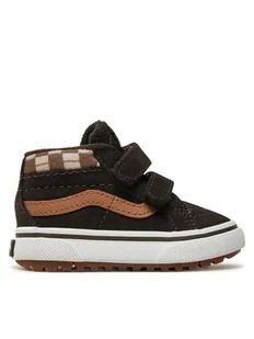 Vans Sneakersy VN000D11BF21 Brązowy - Buty dla chłopców - miniaturka - grafika 1