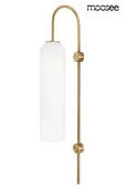 Lampy ścienne - MOOSEE lampa ścienna SLACK złota / biała - miniaturka - grafika 1