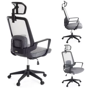 Fotel biurowy, krzesło biurowe AMO70+ Szary – Ergonomiczny fotel biurowy na kółkach - Fotele i krzesła biurowe Fotel biurowy, krzesło biurowe AMO70+ Szary – Ergonomiczny fotel biurowy na kółkach - Fotele i krzesła biurowe - miniaturka - grafika 1