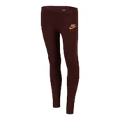 Legginsy - Nike dziewczęce legginsy Tights aq8833 fioletowy El Dorado/Rose Gold M - miniaturka - grafika 1