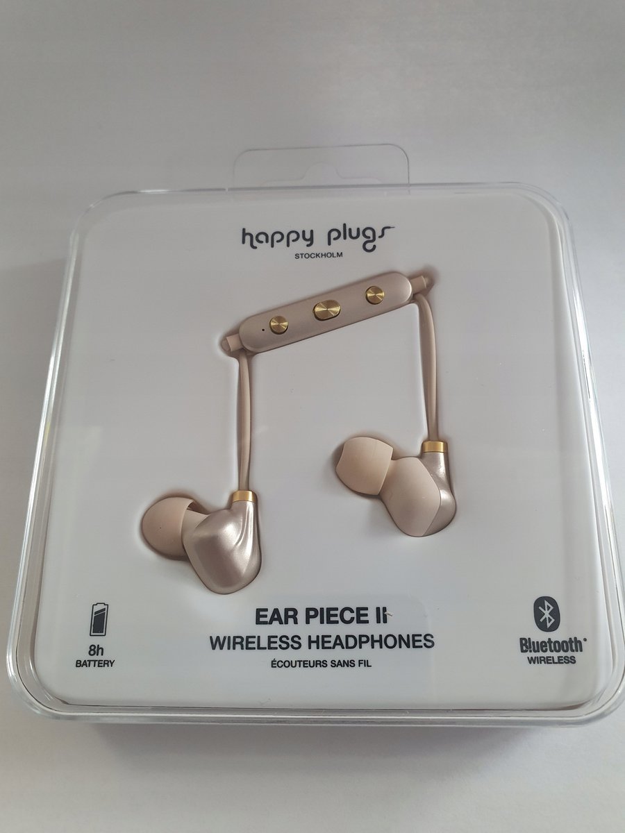 Happy Plugs złote 7614