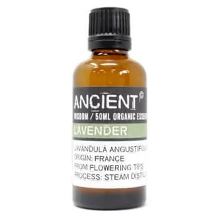 Olejek Eteryczny BIO / ORGANIC - LAWENDA Lavender 100% - 50 ml - Aromaterapia - miniaturka - grafika 1