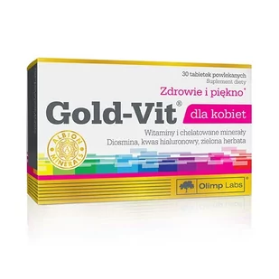 Olimp Gold-Vit dla kobiet x30 tabletek - Witaminy i minerały - miniaturka - grafika 1