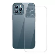 Etui i futerały do telefonów - Baseus Zestaw ochronny Crystal przeźroczyste etui i szkło hartowane do iPhone 12 Pro (ultra cienkie) - miniaturka - grafika 1