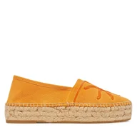 Espadryle damskie - Espadryle Genuins Brisa Sunset G106490 Pomarańczowy - miniaturka - grafika 1