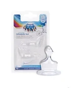 Smoczki do butelek - Canpol babies Smoczek silikonowy ortodontyczny mini 2 szt. 18/124 - miniaturka - grafika 1