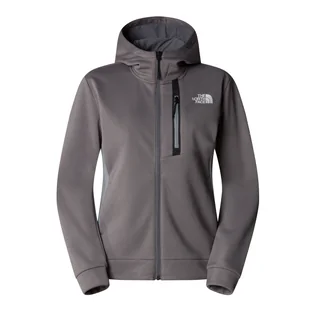 Damska BLUZA POLAROWA THE NORTH FACE W MA FZ FLEECE NF0A893UW2O1 – Szary - Bluzy sportowe damskie - miniaturka - grafika 1