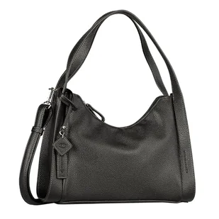 TOM TAILOR Aspen Hobo Bag damska torba na ramię, średnia, czarna, czarny, m - Torebki damskie - miniaturka - grafika 1