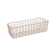Półki do kuchni - Półka wisząca na przyprawy w kolorze miedzi Metaltex - miniaturka - grafika 1
