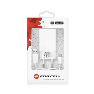 Baseus Forcell Forcell Ładowarka Sieciowa micro + C 2,4A QC3.0 baseus_20190619111832 - Ładowarki do telefonów - miniaturka - grafika 1