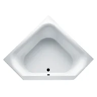 Wanny - Riho Austin Wanna narożna symetryczna z hydromasażem BLISS prawa 145x145 cm akrylowa, biała BA11005B1VH1146 - miniaturka - grafika 1