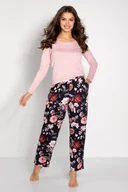Piżamy damskie - Piżama Chance  Pink-Navy (Rozmiar L) - miniaturka - grafika 1