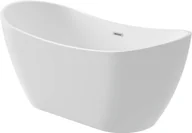 Wanny - Deante Wanna akrylowa wolnostojąca owalna - 170 cm Arnika biały KDA_017V - miniaturka - grafika 1