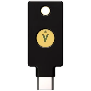 Yubico Security Key C NFC by Yubico (czarny) - Zabezpieczenia do laptopów - miniaturka - grafika 1