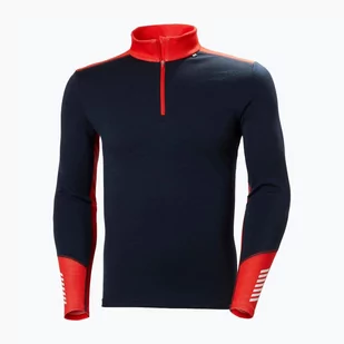 Bluza termoaktywna męska Helly Hansen Lifa Merino Midweight 1/2 Zip navy - Pozostała odzież narciarska - miniaturka - grafika 1