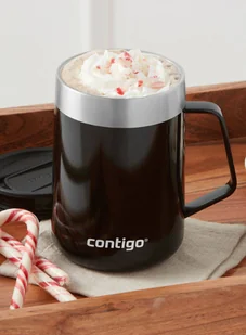 Kubek termiczny Contigo Streeterville 0,42 l - black - Kubki termiczne - miniaturka - grafika 15