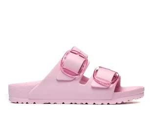 Klapki damskie Birkenstock 1029642 ARIZONA BIG BUCKLE EVA NARROW Różowe - Klapki i japonki damskie - miniaturka - grafika 1